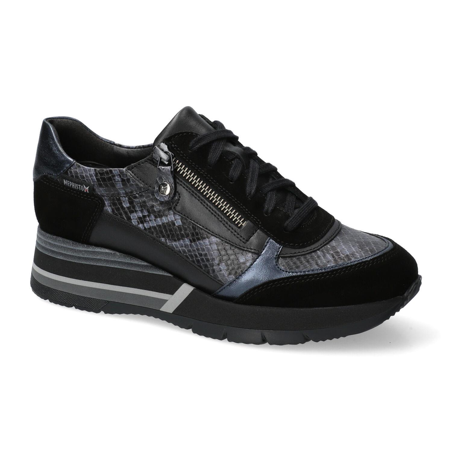 lacets femme modèle Tiziana noir - Mephisto